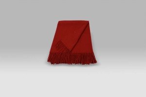 Plaid Eolo bordeaux Copertificio Biellese