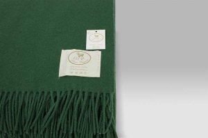Plaid Eolo verdone Copertificio Biellese
