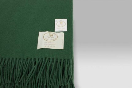 Plaid Eolo verdone Copertificio Biellese