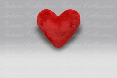 Cuscino Mirage cuore rosso Agostini