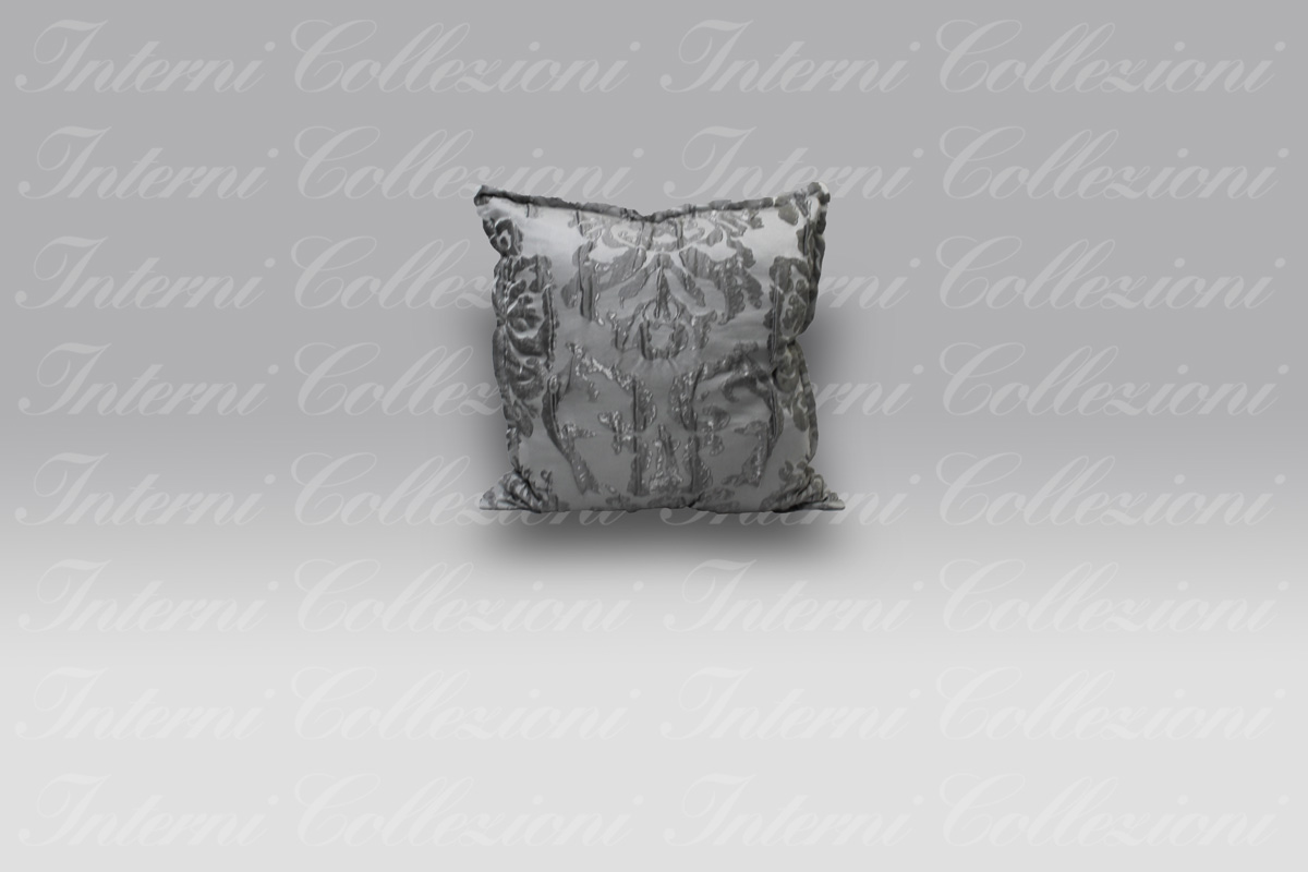 Cuscino Palais Dorus Damasco grigio Mastro Raphael Cuscino Palais Dorus Damasco grigio Mastro Raphael