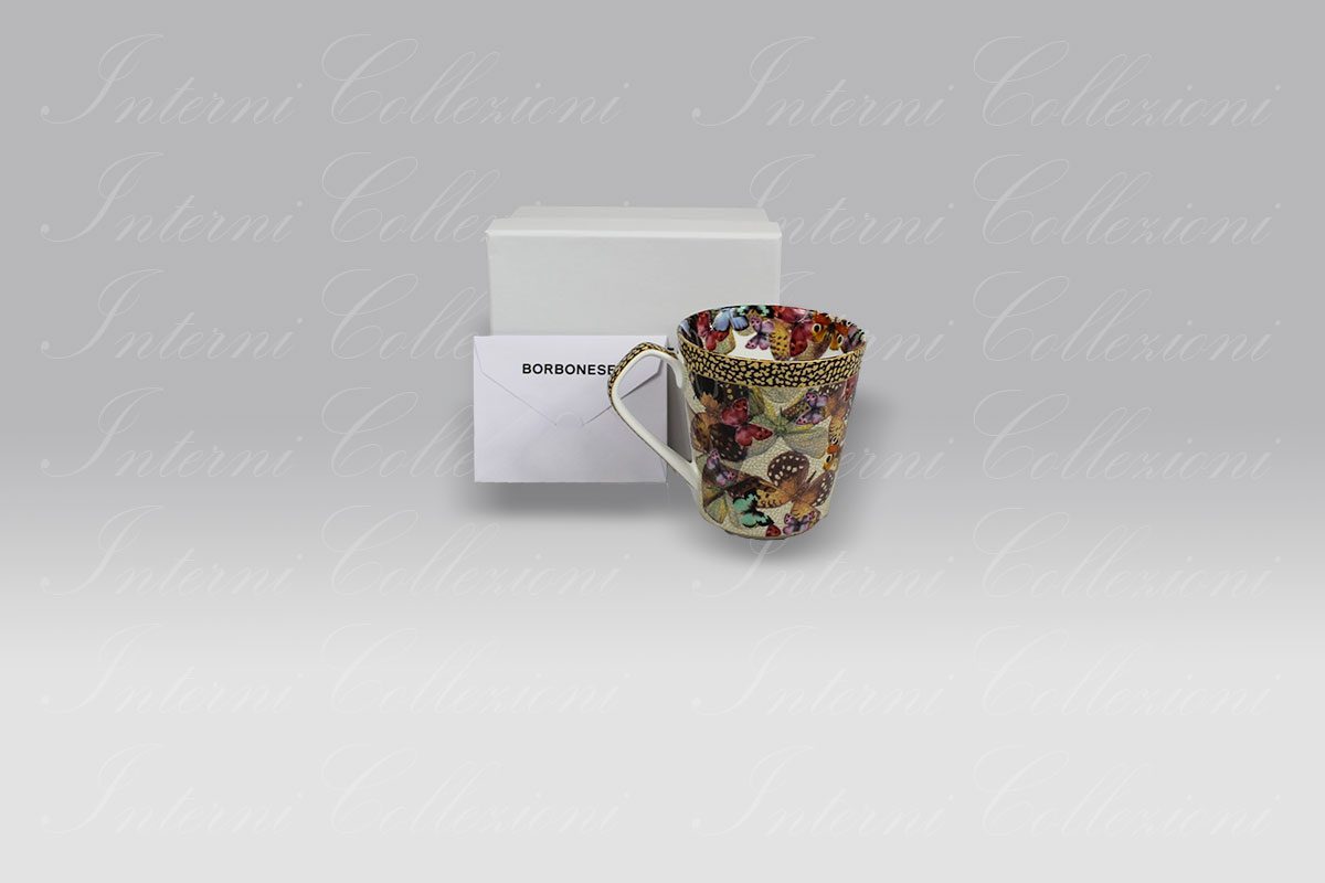 Mug Butterfly Borbonese Mug Butterfly Borbonese