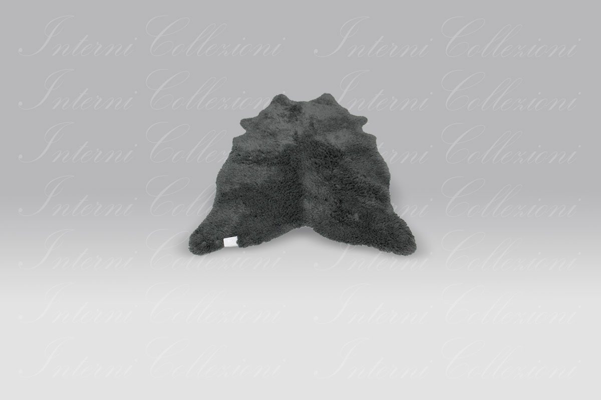 Tappeto Peau grigio antracite Habidecor Tappeto Peau grigio antracite Habidecor