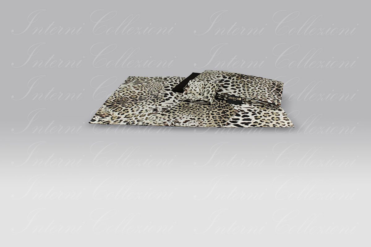 Completo Copripiumino Bravo marrone Roberto Cavalli Completo Copripiumino Bravo marrone Roberto Cavalli