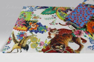 Parure Sacco Copripiumino Izylinens Amba Tessitura Toscana Telerie