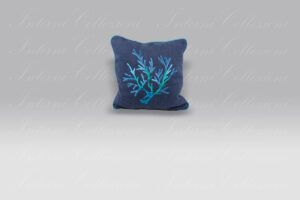 Cuscino Corallomania blu Mastro Raphael