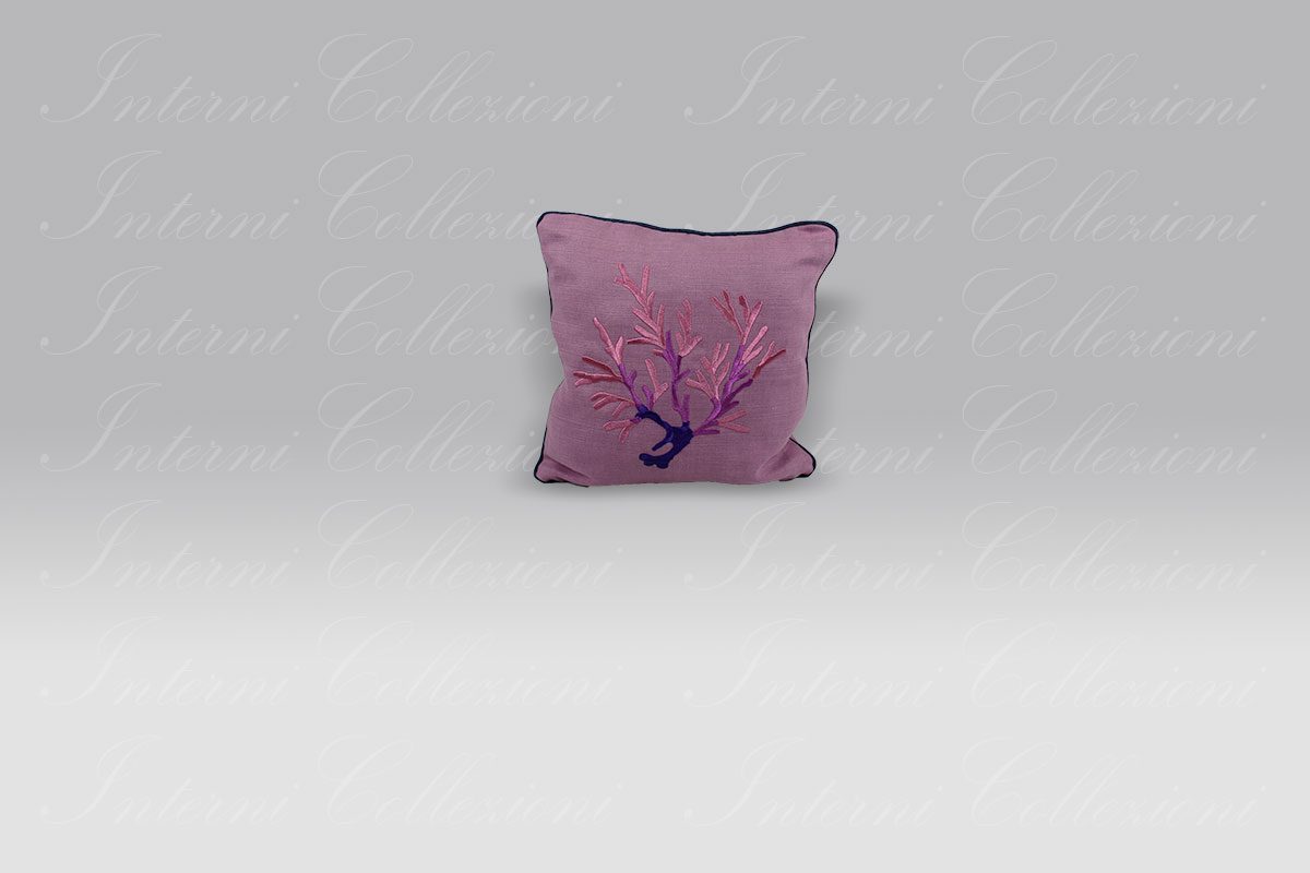 Cuscino Corallomania rosa Mastro Raphael Cuscino Corallomania rosa Mastro Raphael