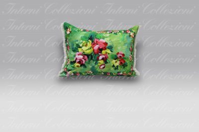 Cuscino Ghirlanda emerald Designers Guild