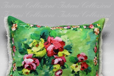 Cuscino Ghirlanda emerald Designers Guild