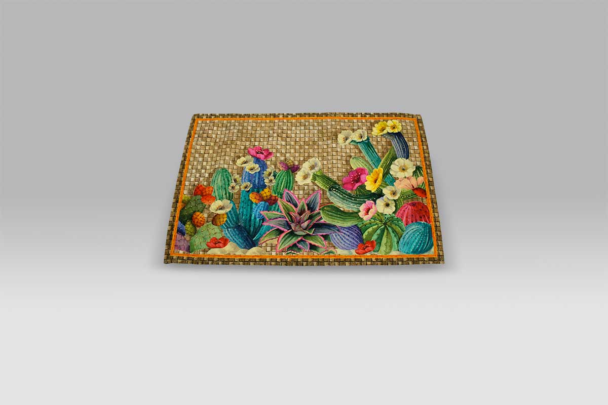 Tappeto Kactus Tessitura Toscana Telerie Tappeto Kactus Tessitura Toscana Telerie