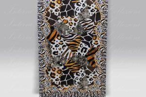 Telo Mare Africa arancio Dea