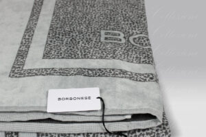Telo Mare Twist Op grigio perla Borbonese