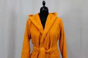 Accappatoio Soho jacquard arancione Mastro Raphael