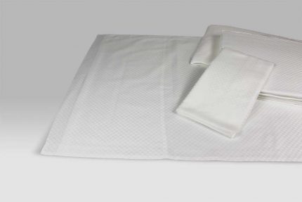 Completo Copripiumino Liberty Damina bianco Micol