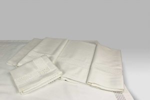 Completo Lenzuola Brio latte Dea