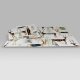 Completo Lenzuola Izylinens Polar-Renne Tessitura Toscana Telerie