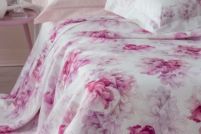 Copriletto Annabella corallo Blumarine