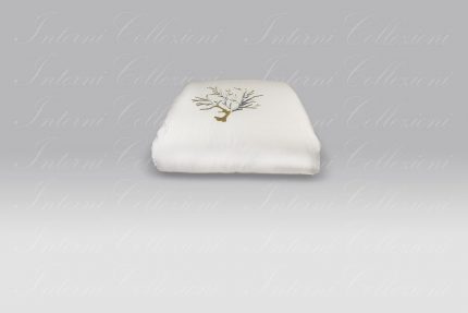 Quilt Corallomania bianco oro-argento Mastro Raphael