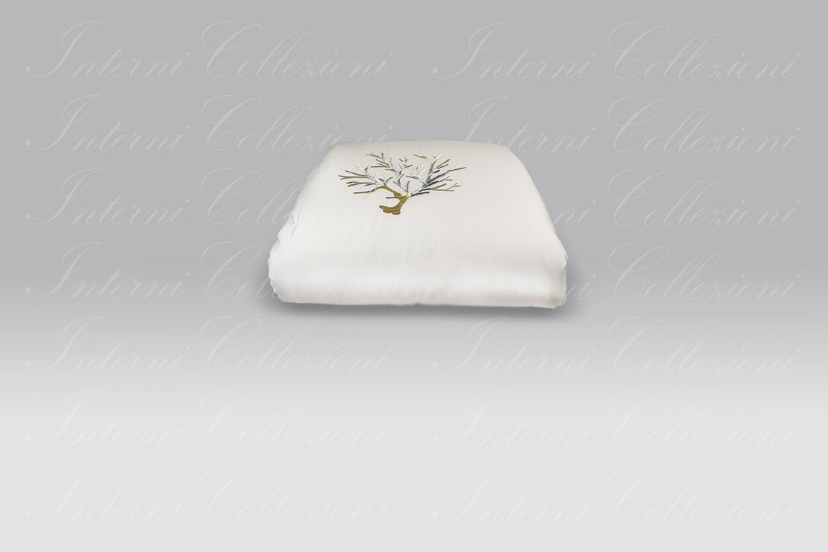 Quilt Corallomania bianco oro-argento Mastro Raphael Quilt Corallomania bianco oro-argento Mastro Raphael