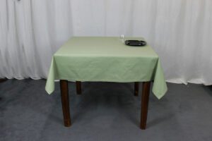 Tovaglia Minimal verde mandorla Tag House