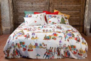 Completo Lenzuolo Izylinens Prince Tessitura Toscana Telerie
