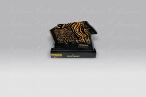Coppia Spugna African Zebra bruciato Roberto Cavalli