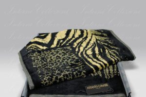 Coppia Spugna African Zebra senape Roberto Cavalli