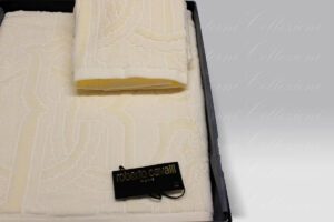 Coppia Spugna Araldico avorio Roberto Cavalli