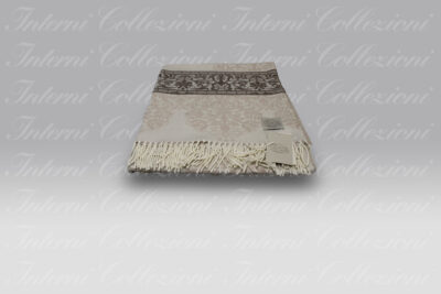 Plaid Giudecca beige-naturale Cecchi e Cecchi Agolab