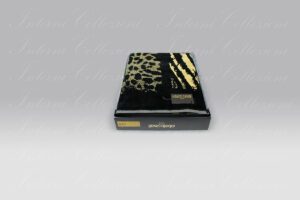 Telo Doccia African Zebra senape Roberto Cavalli