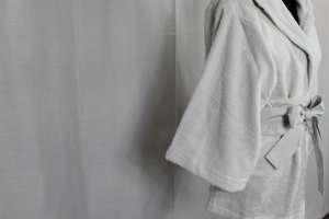Accappatoio Api Bath linens Corto grigio Mastro Raphael