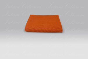 Copriletto Mali arancio Tessitura Randi