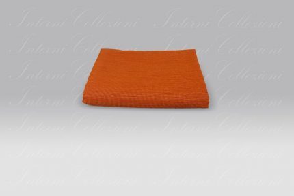 Copriletto Mali arancio Tessitura Randi