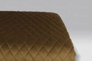 Quilt Essential Velluto marrone Mastro Raphael