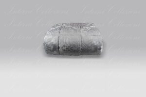 Trapunta Damasco perla David Home Collection