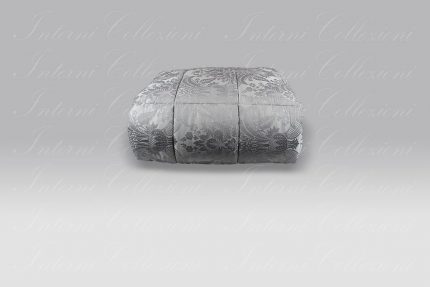 Trapunta Damasco perla David Home Collection