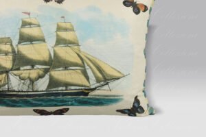 Cuscino Blue Coral Delft John Derian