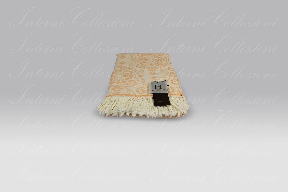 Plaid Baghera Allegory arancio Frati Home Plaid Baghera Allegory arancio Frati Home