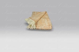 Plaid Baghera Allegory arancio Frati Home