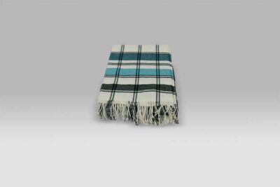 Plaid Bayswater Teal Designers Guild