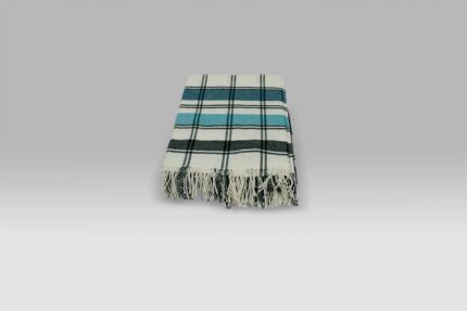 Plaid Bayswater Teal Designers Guild