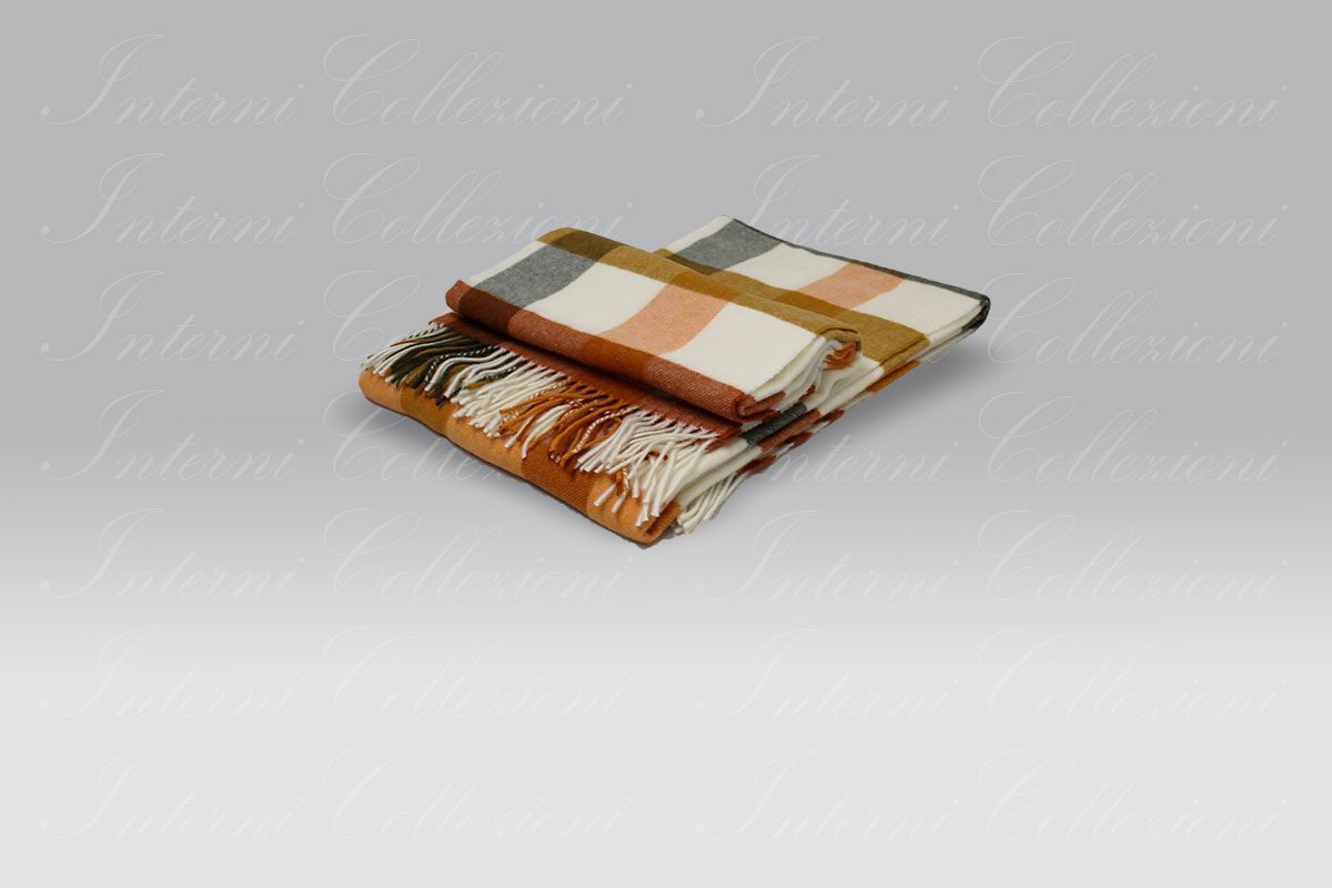 Plaid Nathalie ocra Cecchi e Cecchi Agolab Plaid Nathalie ocra Cecchi e Cecchi Agolab