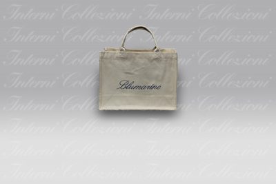 Borsa da mare Gabardine blu Blumarine