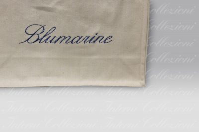 Borsa da mare Gabardine blu Blumarine