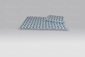 Completo Lenzuola Rombo azzurro Casa Anversa