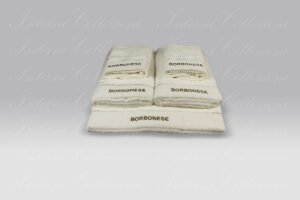 Set Spugna 5 Pezzi Fine Op avorio Borbonese