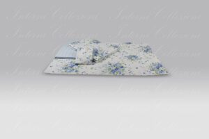 Completo Lenzuola Rosalin 8404 azzurro Martha O-Neil