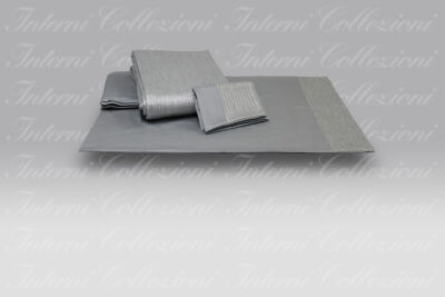 Completo Sacco Decor 2 grigio lurex Dea