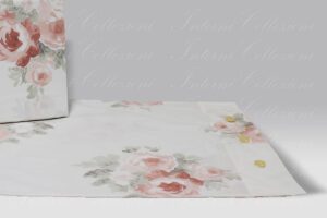Parure Lenzuola Charlotte rosa Bellora
