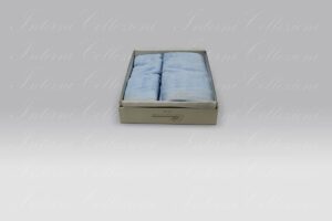 Coppia Spugna Spa azzurro Blumarine